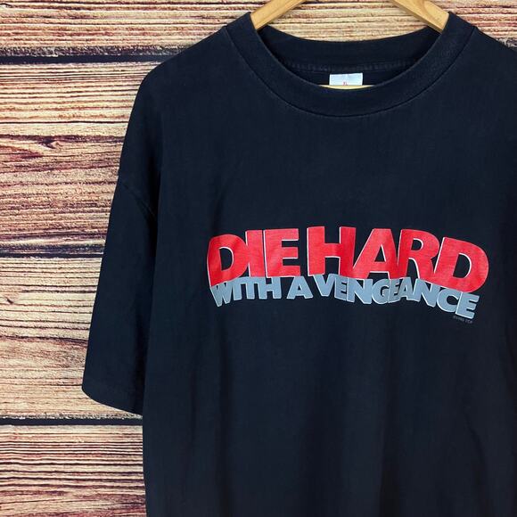Vintage 1995 Die Hard With A Vengeance Movie Promo T-shirt - Picture 8 of 9